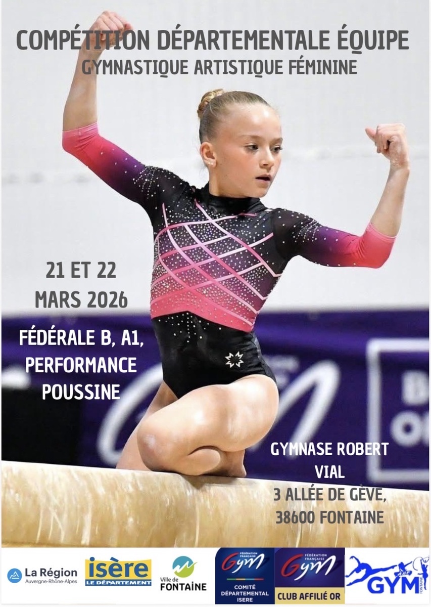 Compétition départementale équipe GAF