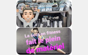 Le nouveau matériel fitness est arrivé 