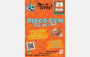 Gala annuel de l'ASF GYM samedi 29 juin 2024