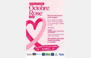 Octobre Rose à l’ASF Gym !