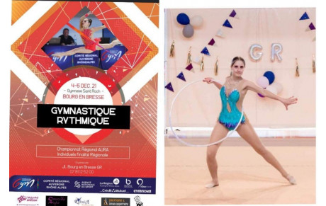 Eleana en finale régionale GR ce dimanche