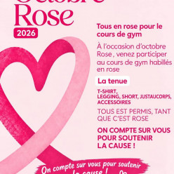 Octobre Rose à l’ASF Gym !